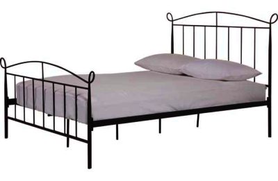 Barcelona Kingsize Bed Frame - Black